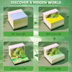 3D Calendar 2027 with Light Tear Away Timepiece Calendar for Desktop Decor - Image 3