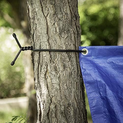 Nite Ize Gear Tie Original ProPacks - Reusable Rubber Twist Ties for Indoor & Outdoor Use - Bendable Wire Interior - Durable Rubber Exterior - Secure Grip - Black, 32" (12 Pack) - Image 5