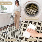 Office Chair Mat for Hardwood Floor, 60"x45" Easy Glide Computer Desk Mat Protector for Rolling Chair Under Desk Rug Nonslip Backing, Machine Wash, (Modern) - Image 6