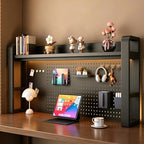 Desk Shelf Organizer with Pegboard & 31-Piece Accessory Kit by Unknown
