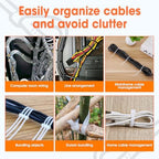 5000 PCS Zip Ties 4 Inch, Small Cable Ties with 18lbs Tensile Strength, Black Zip Ties for Indoor and Outdoor Use, Wire Ties, Black - Image 7