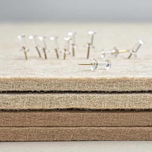 Felt Bulletin Board 24x18 inches, Decorative Pin Board for Home & Office - Image 3