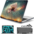 May Chen for 2026 MacBook Pro 14-inch M5 M4 M3 M2 M1 Pro/Max Chip, Release 2026 2025-2021, Model A3427 A3426 A3434 A3112 A3401 A3185, Plastic Hard Shell with Keyboard Cover, Flower Stars by MayChen