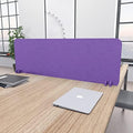 Escape 16" Freestanding Desk Divider | Eco-Friendly Acoustic Privacy Screen | Noise Reducing Desk Partition | 35" Wide | Orange Yellow by SKUTCHIDesignsInc