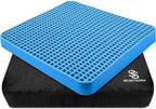 Travel Gel Seat Cushion for Long Sitting, Pressure Relief with Carry Handle by SelectSoma