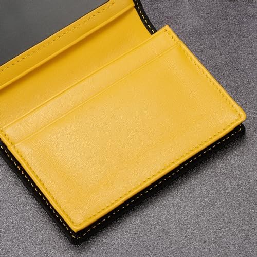 HISCOW Full Grain Leather Business Card Holder Case - Image 6