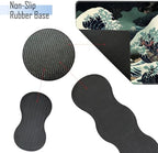 TGFEWYTJYJ Extended Gaming Mouse Pad,Memory Foam Ergonomic Keyboard Mouse Wrist Rest Support Set,Large Desk Mat with Stitched Edges,Non-Slip Base Mousepad Home Office,Octopus in The Japan Waves - Image 3