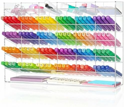 MotiMind Acrylic Pen and Marker Organizer for 350 Markers by MotiMind