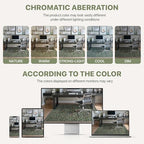 36"x60" Office Chair Mat for Hardwood Floor, Non-Slip Washable Moss Green - Image 6