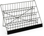 Displays2go Countertop Display Rack for Literature, 4 Open Tiers - Image 2