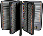 300 Slots Pencil Case 4-Layer Zipped Holder w/Handle - Image 2