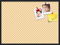 PinPix 40x30 inch Cork Bulletin Board. This Decorative Framed Pin Board Comes with Diamonds in Red and Yellow Design and Satin Black. Ideal for Home, Office Decor or School (PinPix-333) by PinPixBulletinBoards