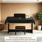 88-Keys Keyboard Dust Cover for Yamaha YDP/CLP/CSP/CVP Series YDP-165/184 CLP825 CSP170 CVP905, Extra Large Soft Waterproof Dustproof Anti-Scratch Cover Fit Yamaha 88-Key Weighted Digital Piano - Image 5