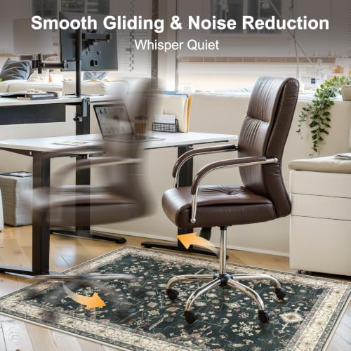 48"x60" Office Chair Mat for Hardwood Floor, Washable Non-Slip Protector - Image 4