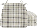 AAAAAcessories Chair Cushions for Dining Chairs, 17 x 16 x 2 in, Set of 4 by AAAAAcessories
