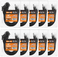 18 inch Black Zip Ties Heavy Duty 1000 Pack Long Cable Ties 75 LBS by Eletoo
