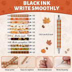 Fall Notebooks with Pens Bulk, 24 Sets, 5.5 x 4.7 Inch, Festive - Image 3