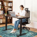 Anidaroel 46"x72" Chair Mat for Hardwood Floor/Tile Floor, Desk Chair Mat for Hard Floors, Under Desk Rug Protector for Rolling Chair, Computer Gaming Chair Mat, Low Pile Carpet Floor Mat - Image 5