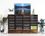 PAG-Mass Mail Sorter Organizer, Wood Literature Organizer, Student Mailbox for Classroom, Desktop Bill Paper Organizer for Office Home School, 38 Compartments, Antique Brown - Image 5