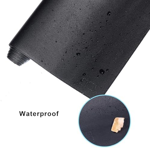 Cacoy 63" x 31.5" Extra Large Leather Desk Mat, Office Desk Pad Blotter, Oversized Mouse Pad for Home & Work, Waterproof Computer Desk Protector, Huge Gaming Desktop Mat for Keyboard & Mouse (Black) - Image 5
