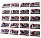 Marketing Holders Hanging Business Card Holders 20 Pocket Clear Acrylic Slots Display Rack with Hardware for 3.5" x 2" Horizontal Gift or Appointment Cards - Image 2