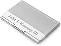 Executive Gift Shoppe | Custom Engraved Engine Turned Business Card Holder & Case by ExecutiveGiftShoppe