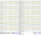 Adams AFR12 Vehicle Mileage and Expense Book 5 1/4 x 8 1/2 49 Forms 63 Pages - Image 2