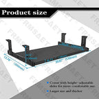 FRMSAET Office Product 20/24/30 inch Keyboard Drawer Tray(20 in, Black) - Image 4