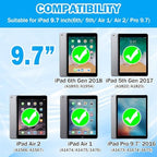 ZoneFoker 9.7" Case for iPad 6th/5th Generation 2018/2017 Shockproof - Image 2