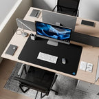 Cacoy 40"x24" Large Gaming Mouse Pad, Extended Big PC Gamer Desk Mat, Black - Image 2