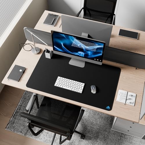 Cacoy 40"x24" Large Gaming Mouse Pad, Extended Big PC Gamer Desk Mat, Black - Image 2