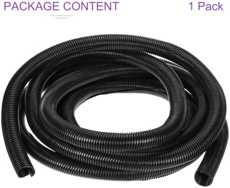 DMiotech 25ft Wire Loom Split Tubing 1 1/2 Inch(38 mm) ID Black - Image 5