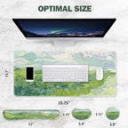 ToLuLu Extended Gaming Mouse Pad, Memory Foam Keyboard Mouse Wrist Rest Set - Image 7