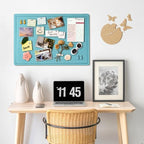 Felt Bulletin Board 36x24 inches, Decorative Pin Board for Home & Office - Image 6