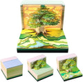 3D Calendar 2027 with Light Tear Away Timepiece Calendar for Desktop Decor by Unknown