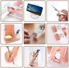 Rose Gold 13PCS Office Desk Organizers Supplies and Accessories - Image 3