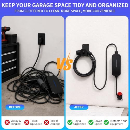 Wall Mount Organizer Kit Compatible with BMW Flexible Fast Charger 2.0 - Image 3
