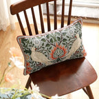 ISAENNE Vintage Linen Throw Pillow Cover,Set of 2,20"x12"-Naples D - Image 7
