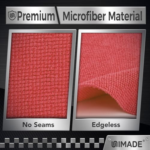 UNIMADE Shop Towel Rag, 200 Pack Reusable Microfiber Cleaning Cloth - Image 2