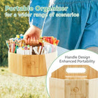 Ohuhu 360° Rotating Marker Organizer Holds 162 Honolulu & B Oahu Markers - Image 3