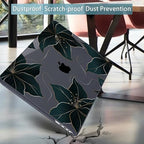 Mektron Case for MacBook Pro 16 Inch A2141 Cover 2019 Release 16" with Liquid Retina Display/Touch ID, Plastic Hard Shell with Keyboard Skin & Screen Protector & Dust Plug, Floral C218 - Image 6