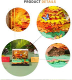 2027 3D Paper Carving Desk Calendar With LED Light - Image 5