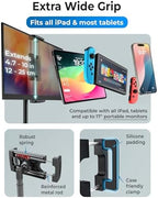 COOPER TabStand 20" Tall iPad Stand for Desk, Portable Monitor Stand Holder - Image 6