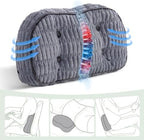 Lumbar Support Pillow for Recliner Chair/Accent Chair/Couch/Office Chair, Tufted Blended Corduroy Back Support Cushion for Elderly, Recliner Cushions for Back Rest, Pain Relief, Reading, Grey - Image 3