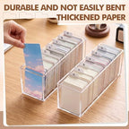Chuangdi 1000 Pcs Trading Card Dividers with Tabs, Blank Paper Divider Card for Storage Boxes, Standard Vertical for Games Sports TCG Playing Cards Storage, 2.6 x 3.7 Inches - Image 5