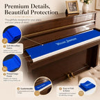 Personalized Piano Keyboard Cover, Vintage Custom Name 88 Keys Dust Cover - Image 4