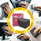 18PCS Magic Cleaning Cloth,Microfiber Magic Cloths for Home,Kitchen,Car - Image 7