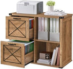 VASAGLE Lateral File Cabinet, Filing Cabinet with 2 Drawers, Printer Stand by VASAGLEbySONGMICSHOME