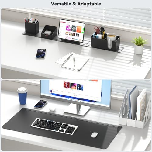 KDD Mouse Pad - Desk Mat with Phone Holder - Gaming Mousepad with Ultra-Smooth Surface, Non-Slip Base - Keyboard Mat for Home Office Gamer Accessories - Image 4