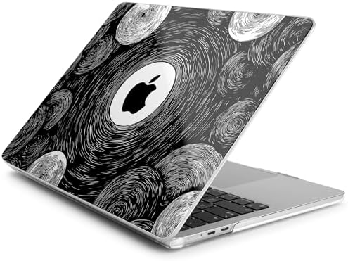 Batianda AstroGrid Case for MacBook Air 13.6" M2-M5 Chip, Galaxy Swirl - Image 4
